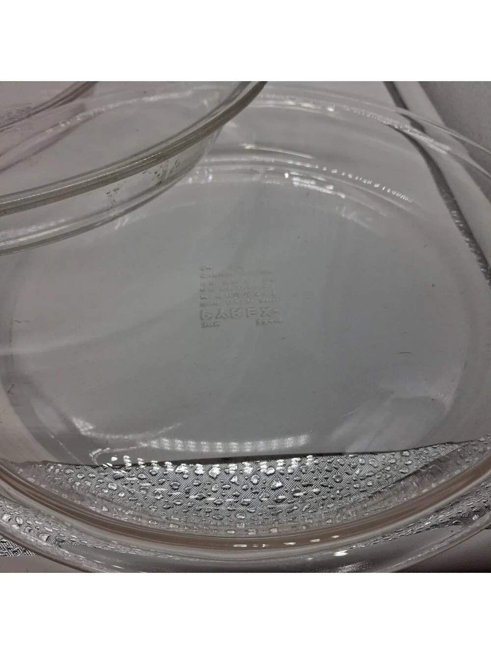 Pyrex set three